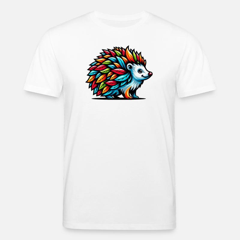 Igel - Stanley/Stella Unisex Bio-T-Shirt CREATOR  - Weiß