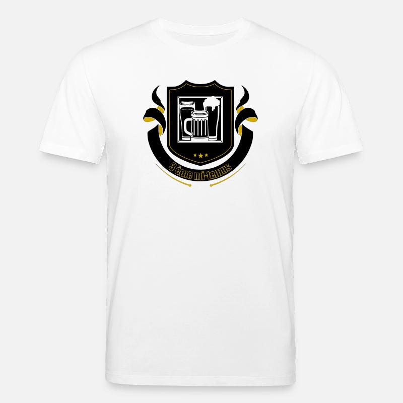 3. Halbzeit - Stanley/Stella Unisex Bio-T-Shirt CREATOR  - Weiß