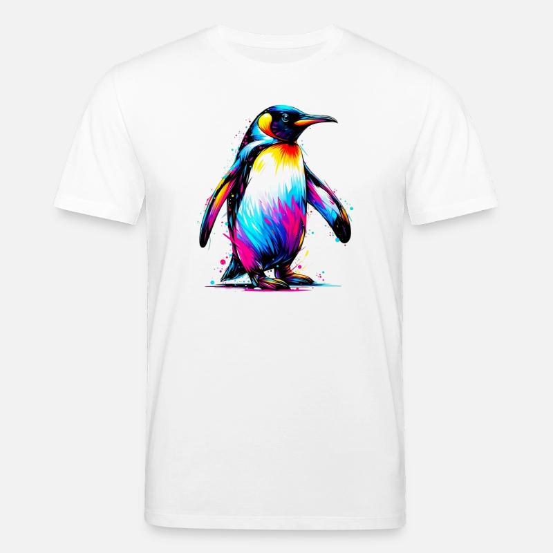 Pinguin - Stanley/Stella Unisex Bio-T-Shirt CREATOR - Weiß