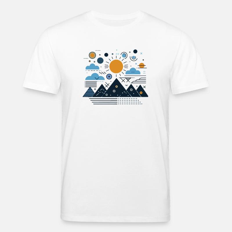 Gebirge - Stanley/Stella Unisex Bio-T-Shirt CREATOR  - Weiß