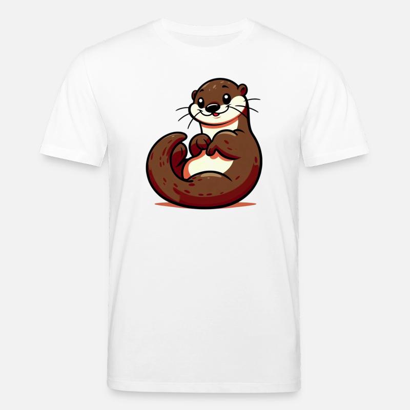 Otter - Stanley/Stella Unisex Bio-T-Shirt CREATOR  - Weiß