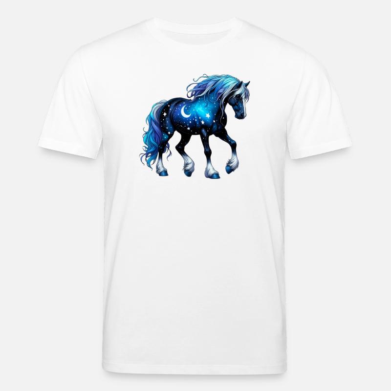 Pferd - Stanley/Stella Unisex Bio-T-Shirt CREATOR  - Weiß