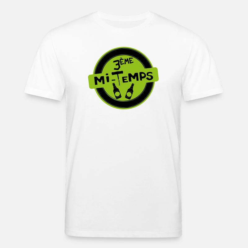 3. Halbzeit - Stanley/Stella Unisex Bio-T-Shirt CREATOR  - Weiß