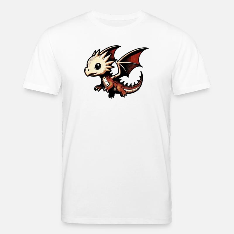 Drache - Stanley/Stella Unisex Bio-T-Shirt CREATOR  - Weiß