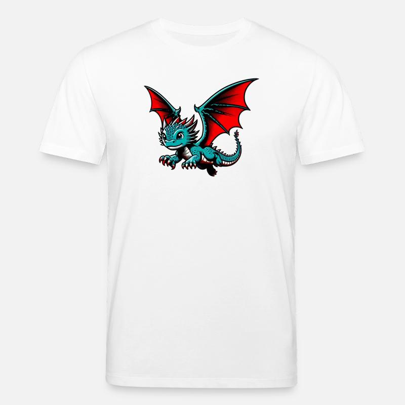 Drache - Stanley/Stella Unisex Bio-T-Shirt CREATOR  - Weiß