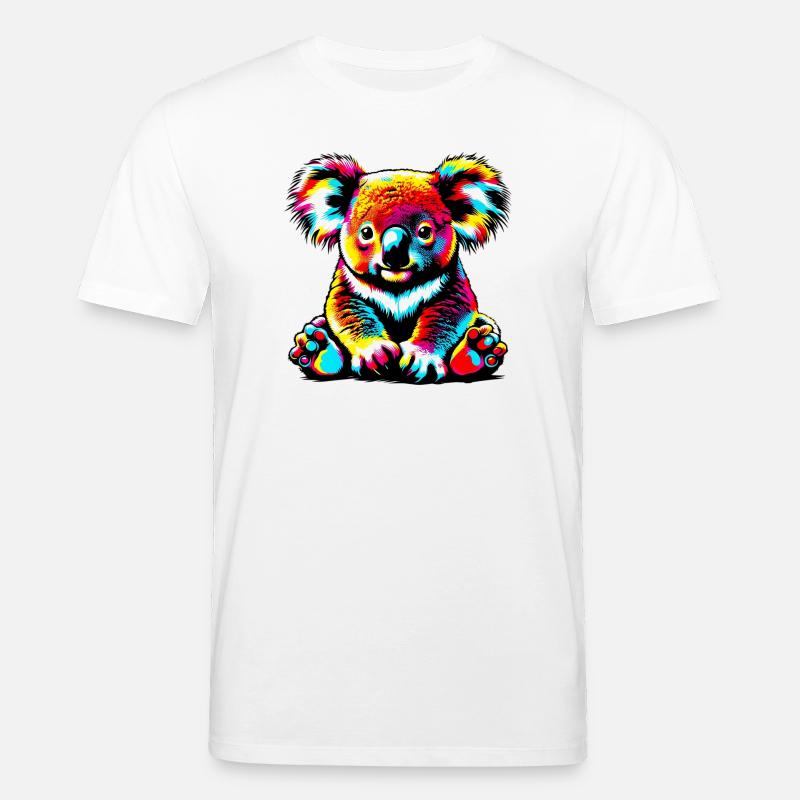 Koala - T-shirt bio CREATOR Stanley/Stella Unisexe - blanc