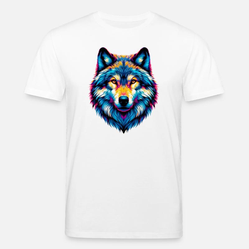 Wolf - Stanley/Stella Unisex Bio-T-Shirt CREATOR  - Weiß