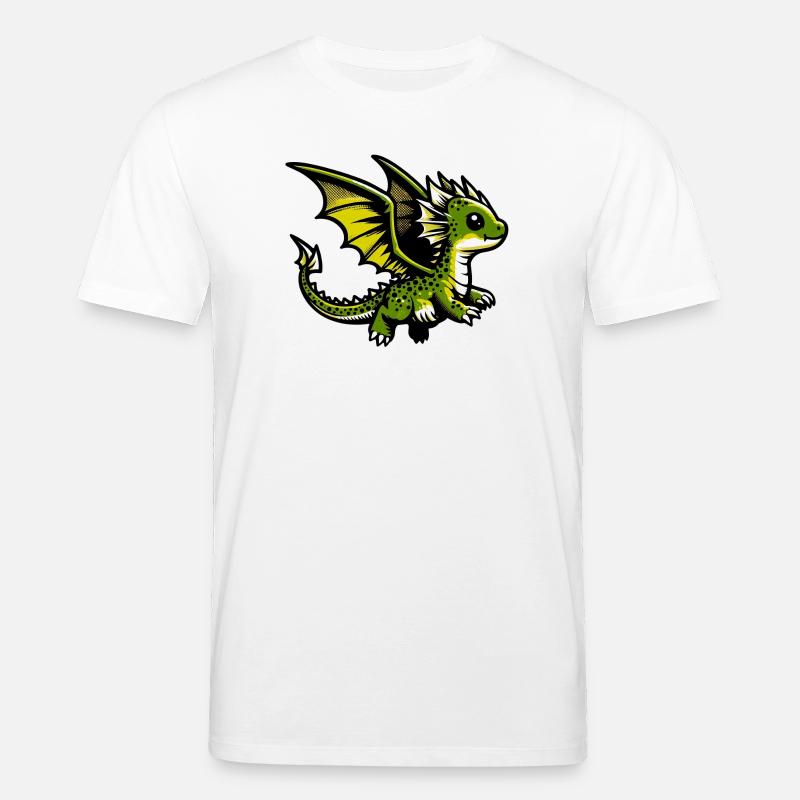 Drache - Stanley/Stella Unisex Bio-T-Shirt CREATOR  - Weiß