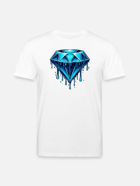 Diamond - Stanley/Stella CREATOR Unisex Organic T-Shirt - white