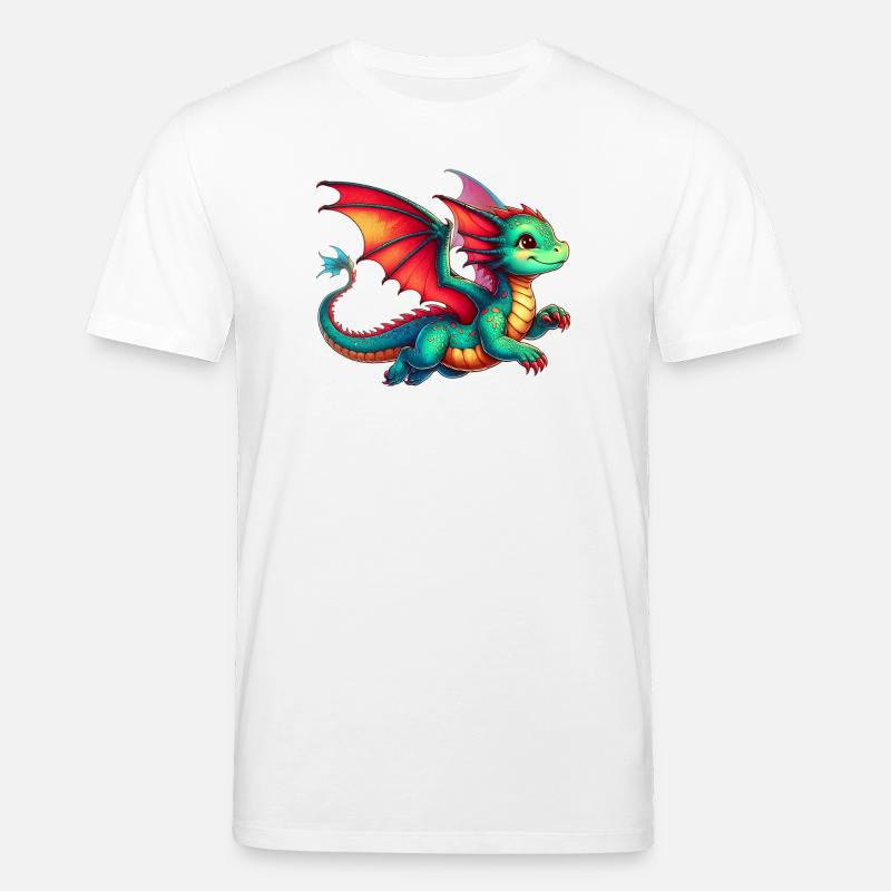 Dragon - T-shirt bio CREATOR Stanley/Stella Unisexe - blanc