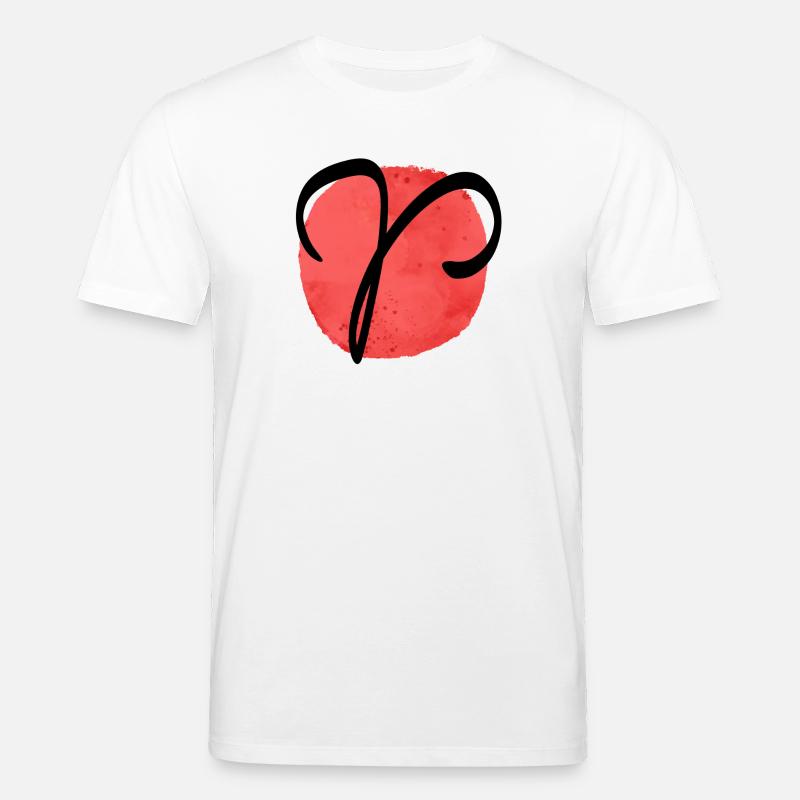 Sternzeichen Widder - Stanley/Stella Unisex Bio-T-Shirt CREATOR  - Weiß