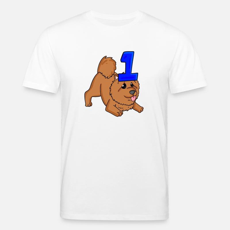 Zahl 1 Nummer Eins - Stanley/Stella Unisex Bio-T-Shirt CREATOR  - Weiß