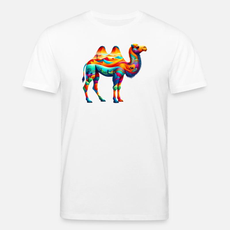Kamel - Stanley/Stella Unisex Bio-T-Shirt CREATOR  - Weiß