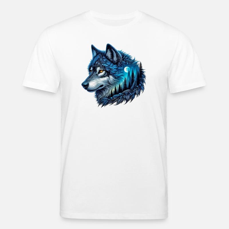 Wolf - Stanley/Stella Unisex Bio-T-Shirt CREATOR  - Weiß
