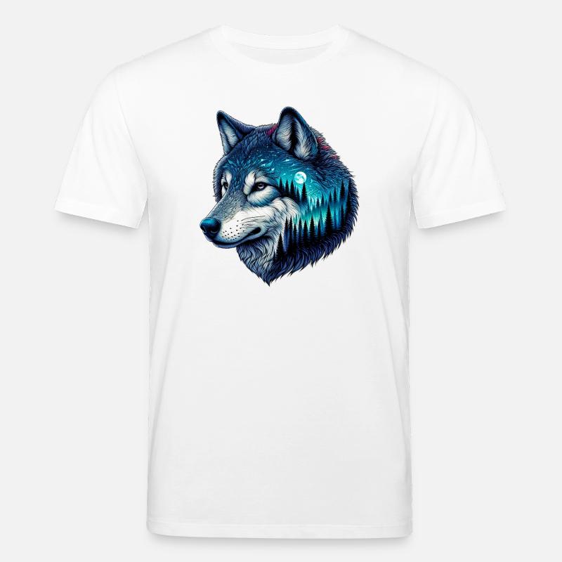 Wolf - Stanley/Stella Unisex Bio-T-Shirt CREATOR  - Weiß