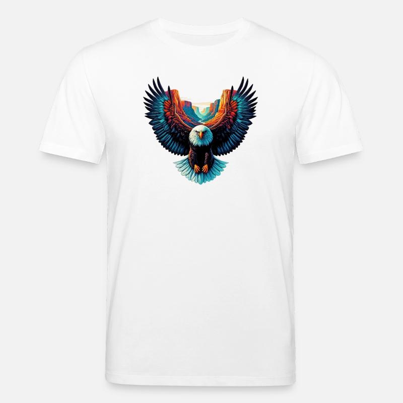 Adler - Stanley/Stella Unisex Bio-T-Shirt CREATOR  - Weiß
