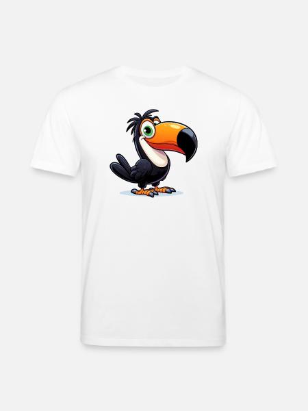 Toucan - Stanley/Stella CREATOR Unisex Organic T-Shirt - white