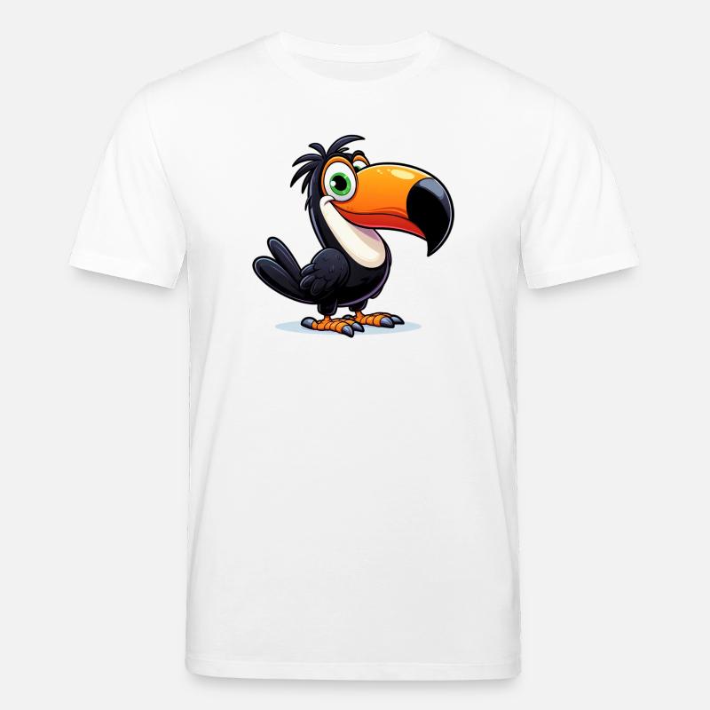 Toucan - Stanley/Stella CREATOR Unisex Organic T-Shirt - white
