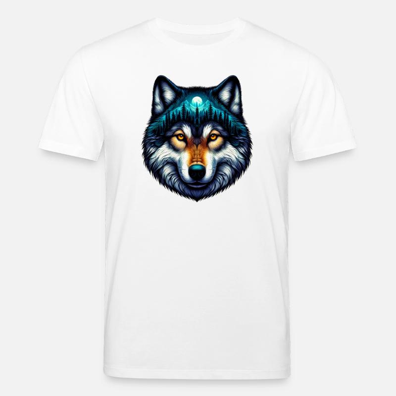 Wolf - Stanley/Stella Unisex Bio-T-Shirt CREATOR  - Weiß