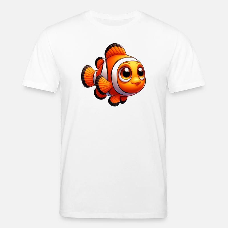 Clownfisch - Stanley/Stella Unisex Bio-T-Shirt CREATOR  - Weiß