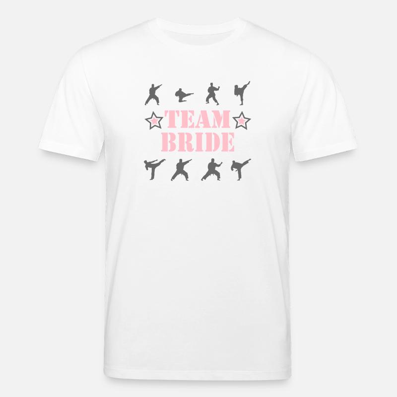 TEAM BRIDE - Stanley/Stella Unisex Bio-T-Shirt CREATOR - Weiß