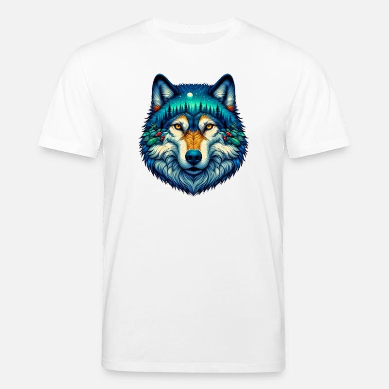 Wolf - Stanley/Stella Unisex Bio-T-Shirt CREATOR  - Weiß