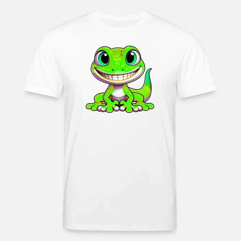 Gecko - Stanley/Stella Unisex Bio-T-Shirt CREATOR  - Weiß
