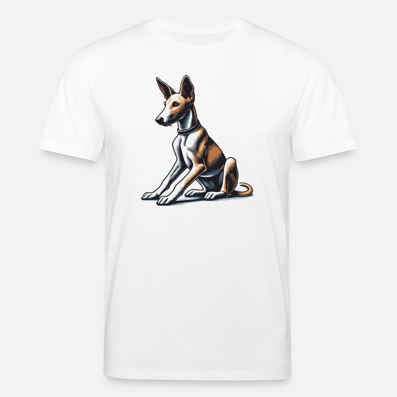 Podengo Português - T-shirt bio CREATOR Stanley/Stella Unisexe - blanc