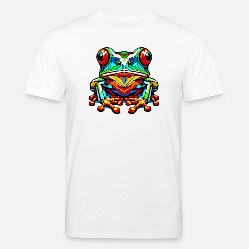 Frosch - Stanley/Stella Unisex Bio-T-Shirt CREATOR - Weiß