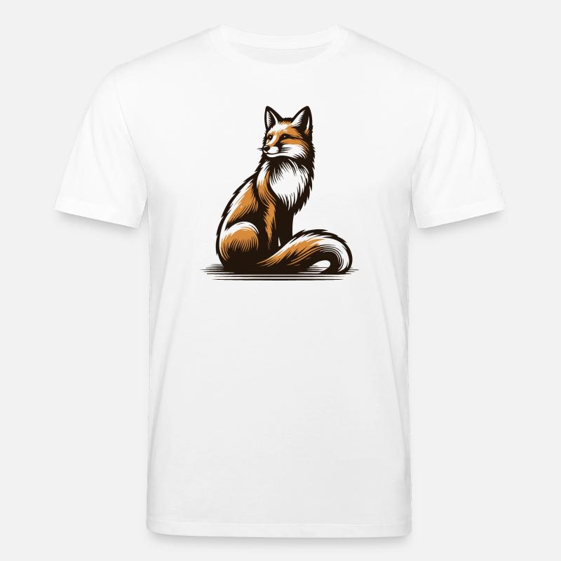 Fox - Stanley/Stella Unisex Bio-T-Shirt CREATOR  - Weiß