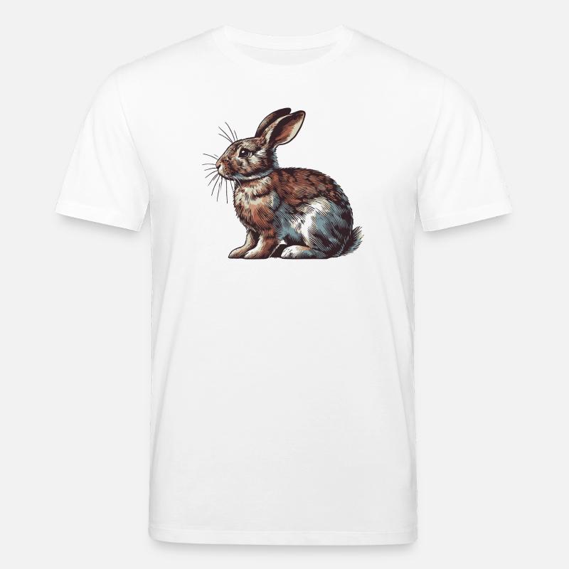 Hase - Stanley/Stella Unisex Bio-T-Shirt CREATOR  - Weiß