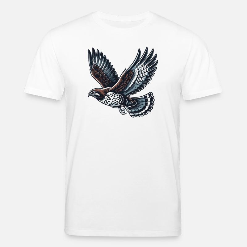 Buzzard - Stanley/Stella CREATOR Unisex Organic T-Shirt - white