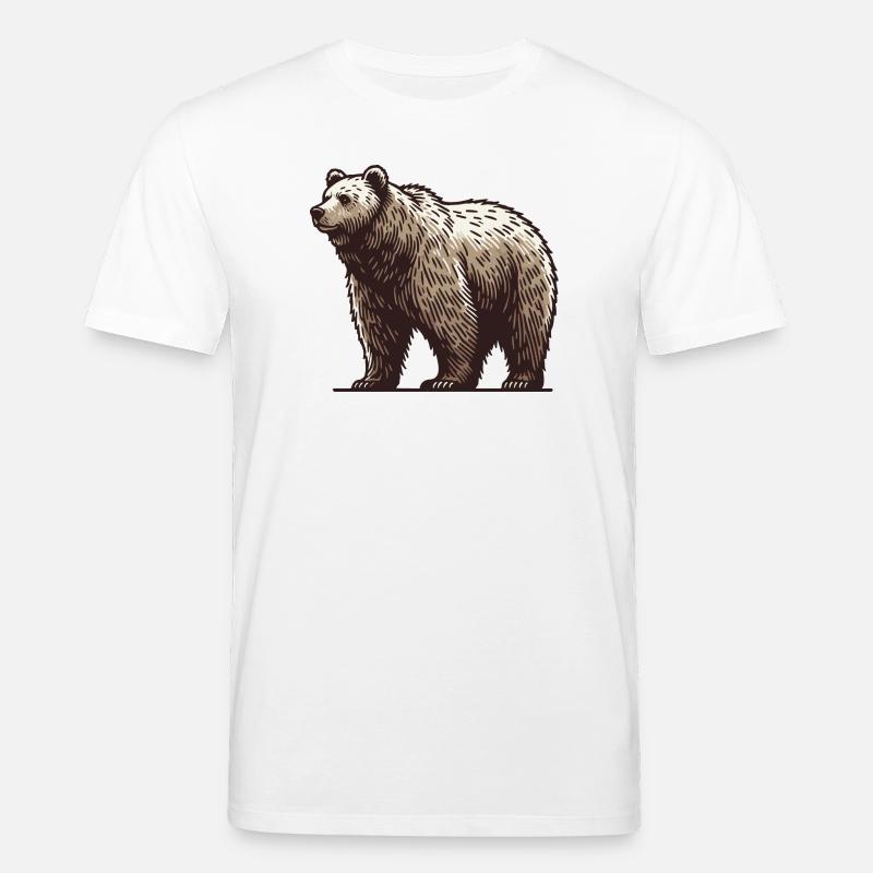 Grizzly - T-shirt bio CREATOR Stanley/Stella Unisexe - blanc