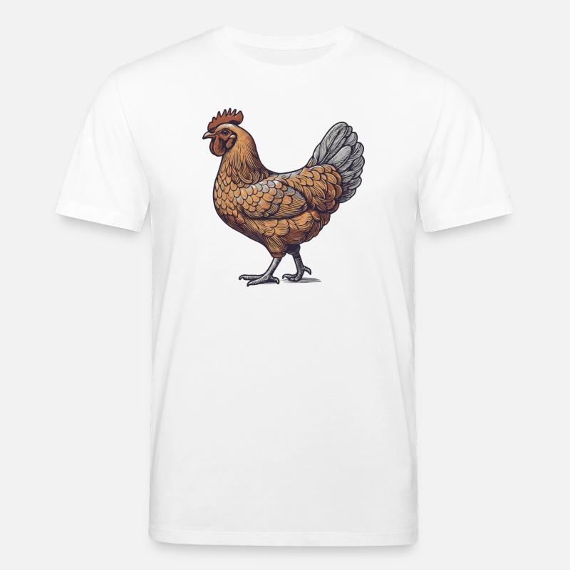 Coq - T-shirt bio CREATOR Stanley/Stella Unisexe - blanc