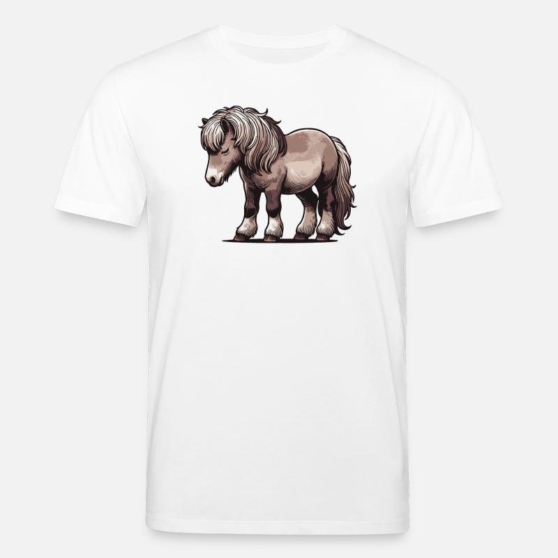 Pony - Stanley/Stella Unisex Bio-T-Shirt CREATOR  - Weiß