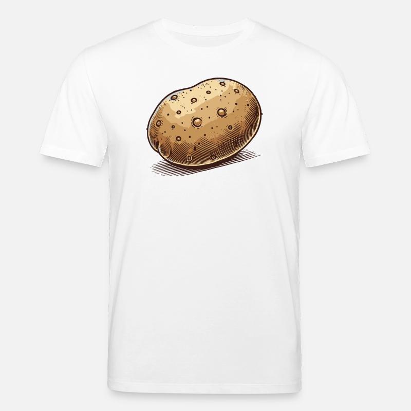 Pomme de terre - T-shirt bio CREATOR Stanley/Stella Unisexe - blanc