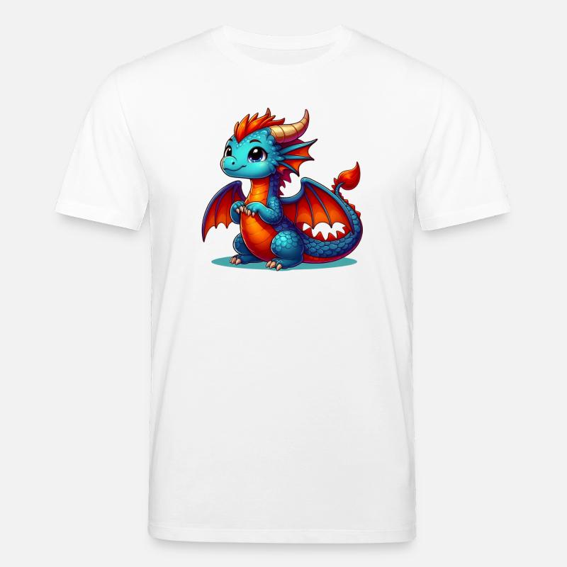 Drache - Stanley/Stella Unisex Bio-T-Shirt CREATOR  - Weiß