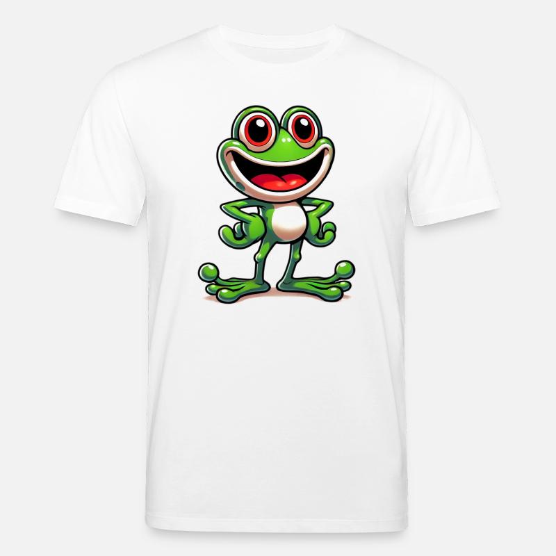 Frosch - Stanley/Stella Unisex Bio-T-Shirt CREATOR  - Weiß