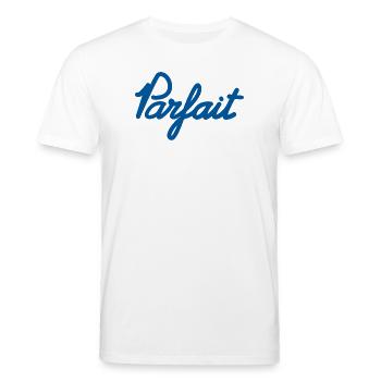 Parfait – La perfection à porter - T-shirt bio CREATOR Stanley/Stella Unisexe - blanc - Devant - Alina (178cm) & Michal (187cm)