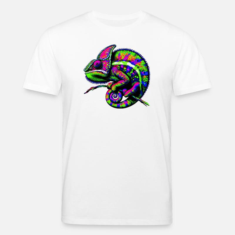 Chamäleon - Stanley/Stella Unisex Bio-T-Shirt CREATOR  - Weiß