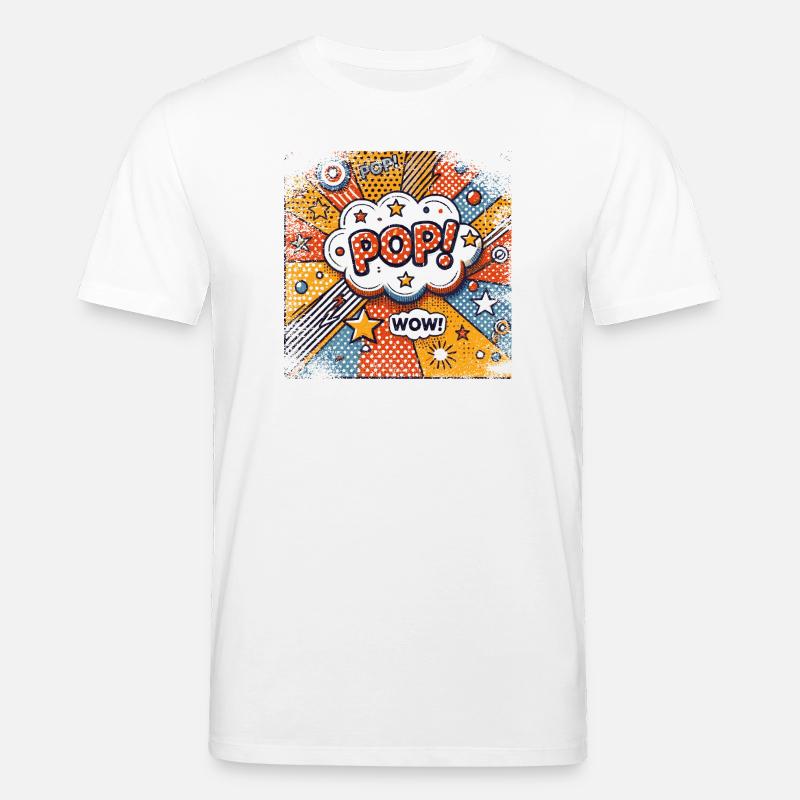 Pop Art | trendy  - Stanley/Stella Unisex Bio-T-Shirt CREATOR  - Weiß