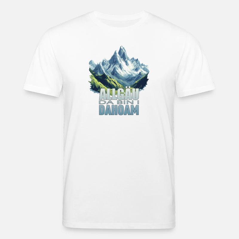 Allgäu - Da bin i Dahoam - Stanley/Stella Unisex Bio-T-Shirt CREATOR  - Weiß