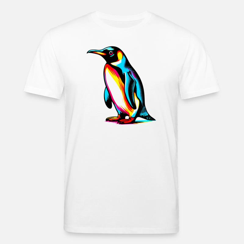 Pinguin - Stanley/Stella Unisex Bio-T-Shirt CREATOR  - Weiß