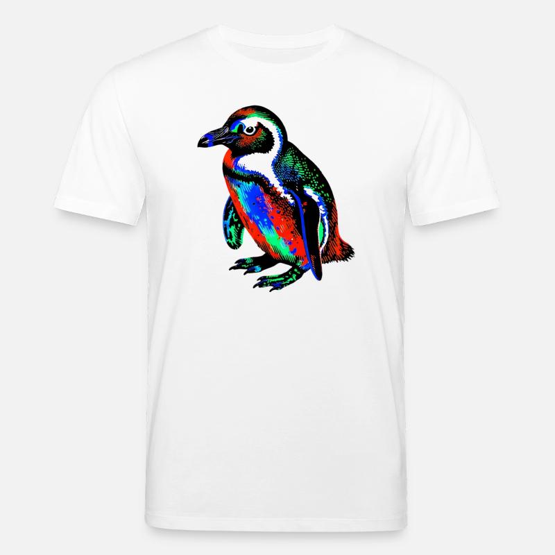 Pingouin - T-shirt bio CREATOR Stanley/Stella Unisexe - blanc