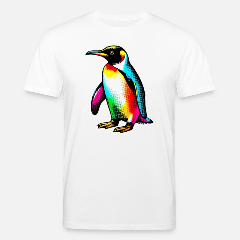 Pingouin - T-shirt bio CREATOR Stanley/Stella Unisexe - blanc