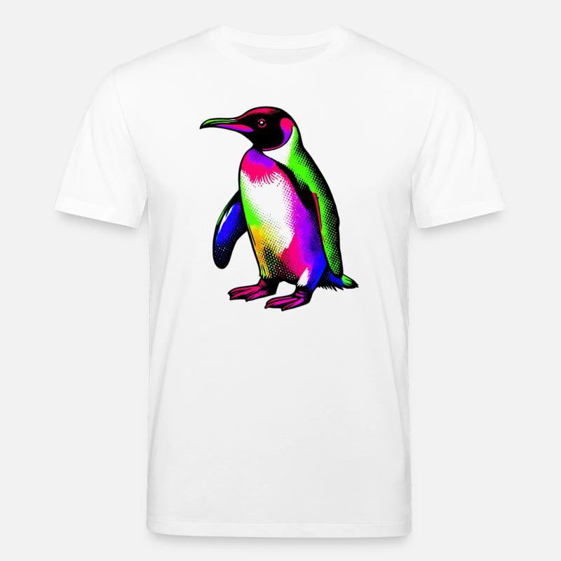 Pingouin - T-shirt bio CREATOR Stanley/Stella Unisexe - blanc