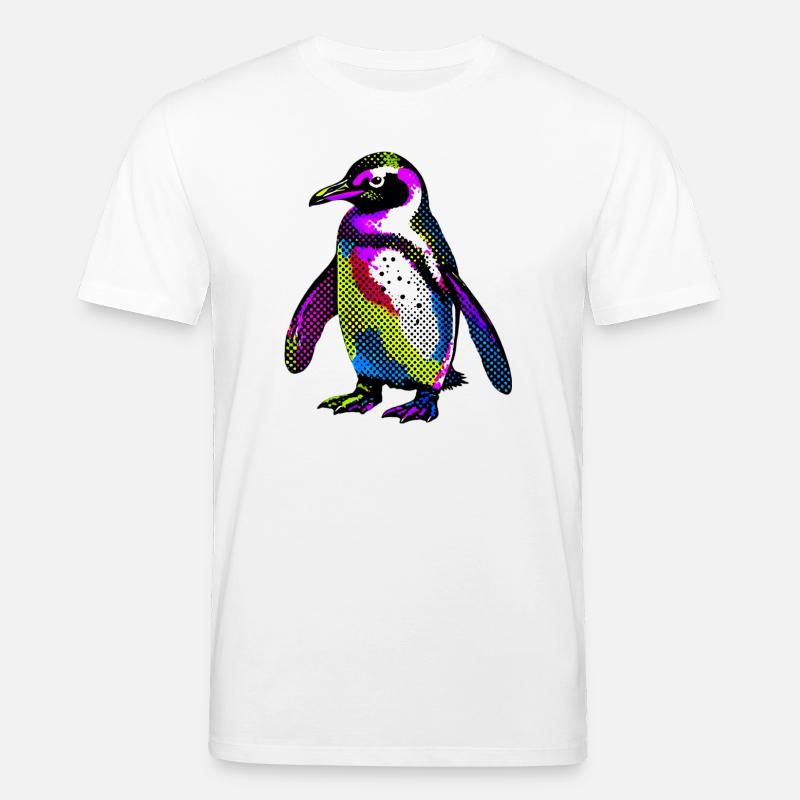 Pinguin - Stanley/Stella Unisex Bio-T-Shirt CREATOR - Weiß