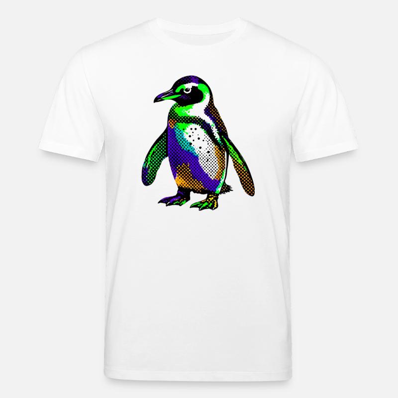 Pingouin - T-shirt bio CREATOR Stanley/Stella Unisexe - blanc