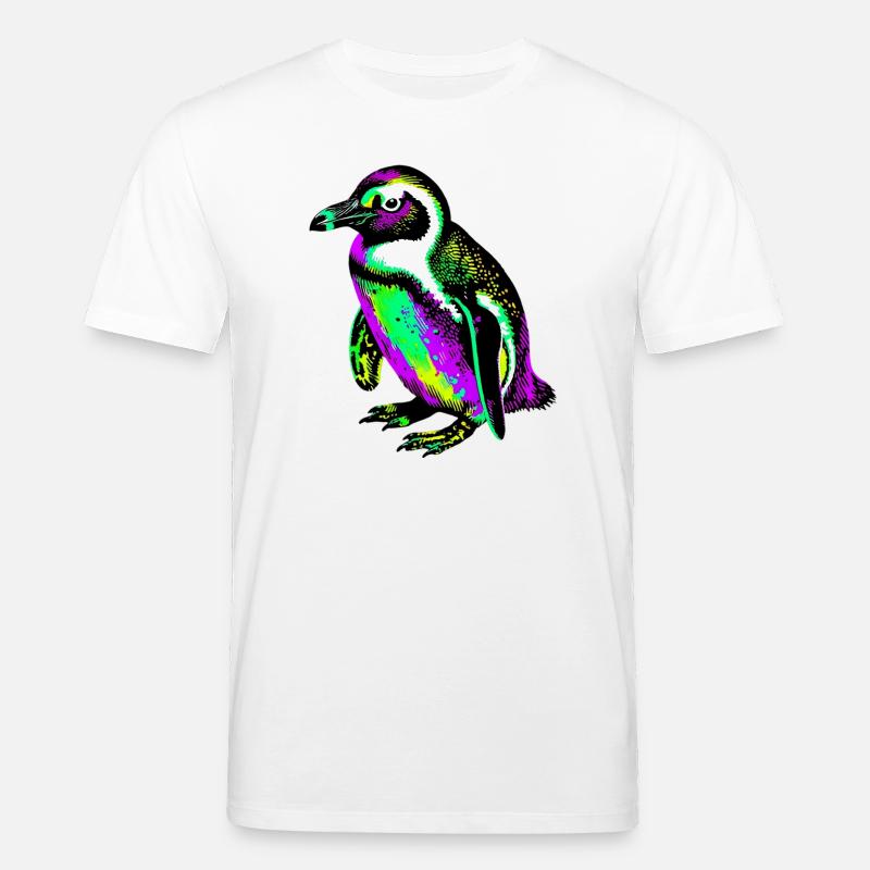 Pingouin - T-shirt bio CREATOR Stanley/Stella Unisexe - blanc