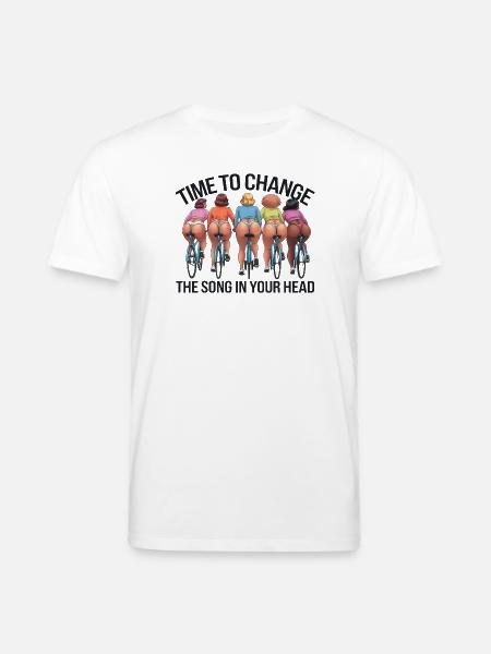 Cycling Queens - Stanley/Stella CREATOR Unisex Organic T-Shirt - white
